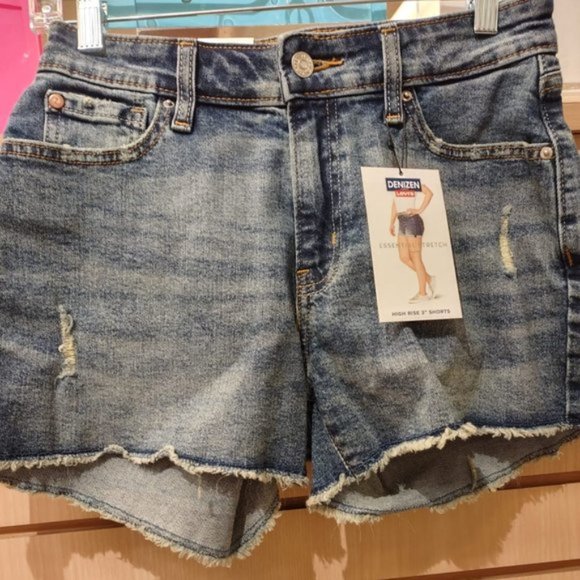 DENIZEN Levi's Women's High-Rise 3" Jean Shorts - Picture 4 of 10